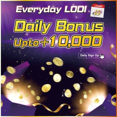 Lodibet daily bonus